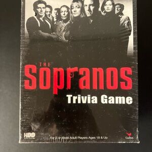 THE SOPRANOS Trivia Game HBO Cardinal (Game, 2004) New Sealed